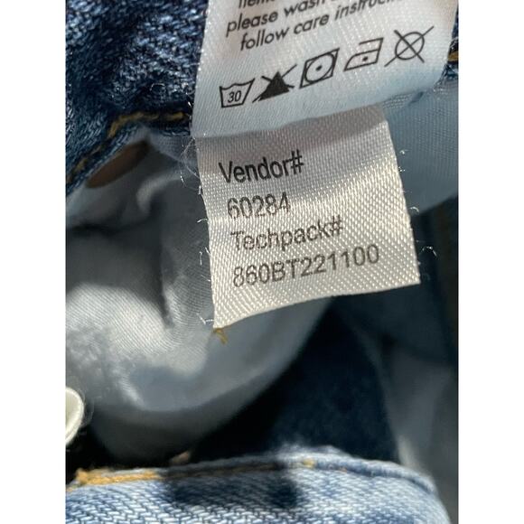 Pacsun High Rise Bootcut Cropped Jeans Womens 28 (28x22 actual measurement) Blue - Picture 10 of 13